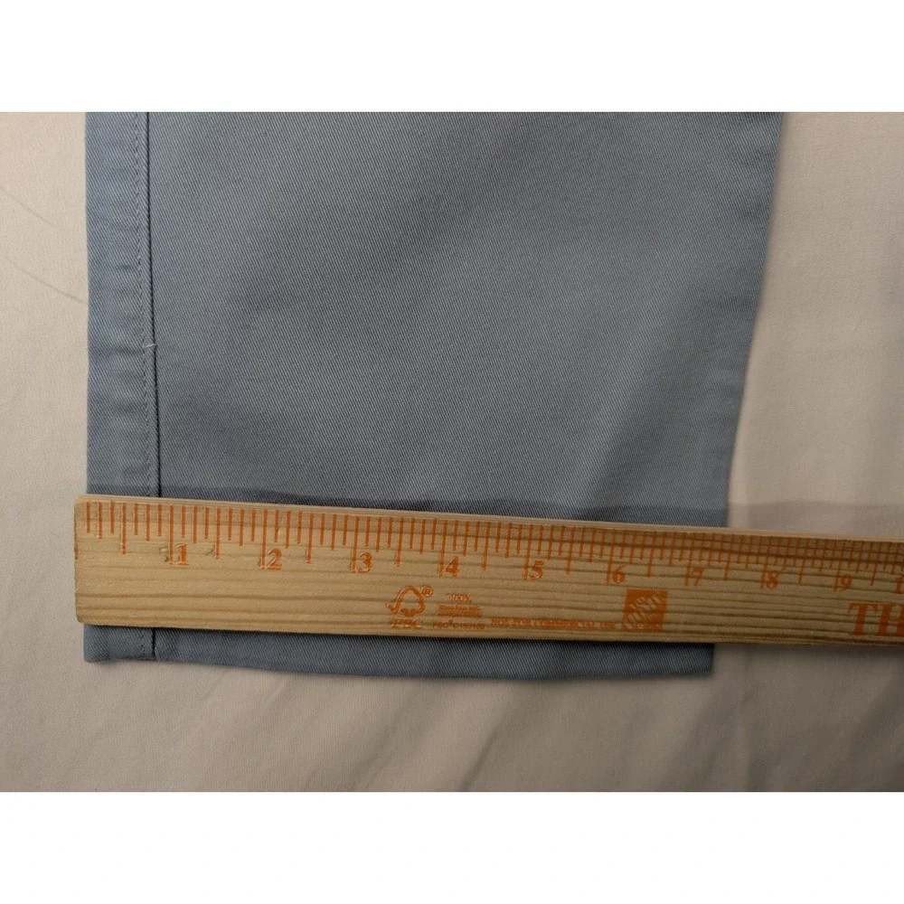 J.Crew Chino Pants Mens 30x32 Light Blue Straight Fit Cotton Twill Preppy NWT